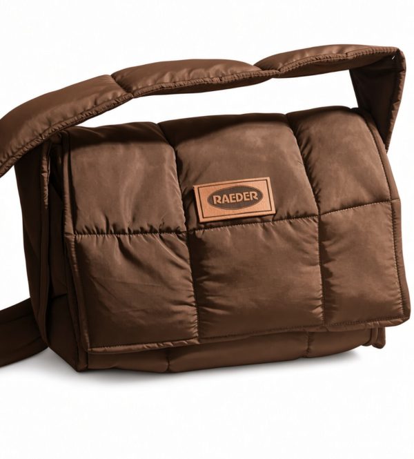 Raeder puffer crossbody bag