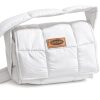 Raeder puffer crossbody bag