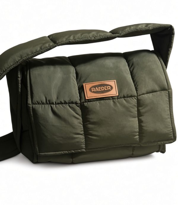 Raeder puffer crossbody bag