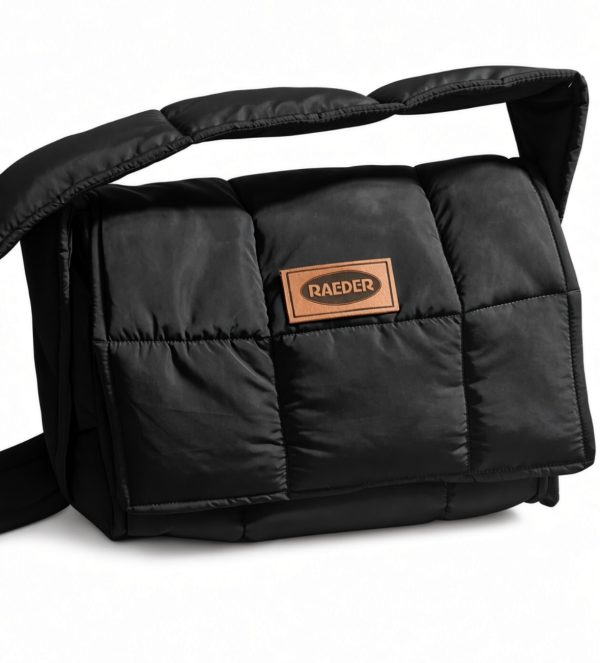 Raeder puffer crossbody bag